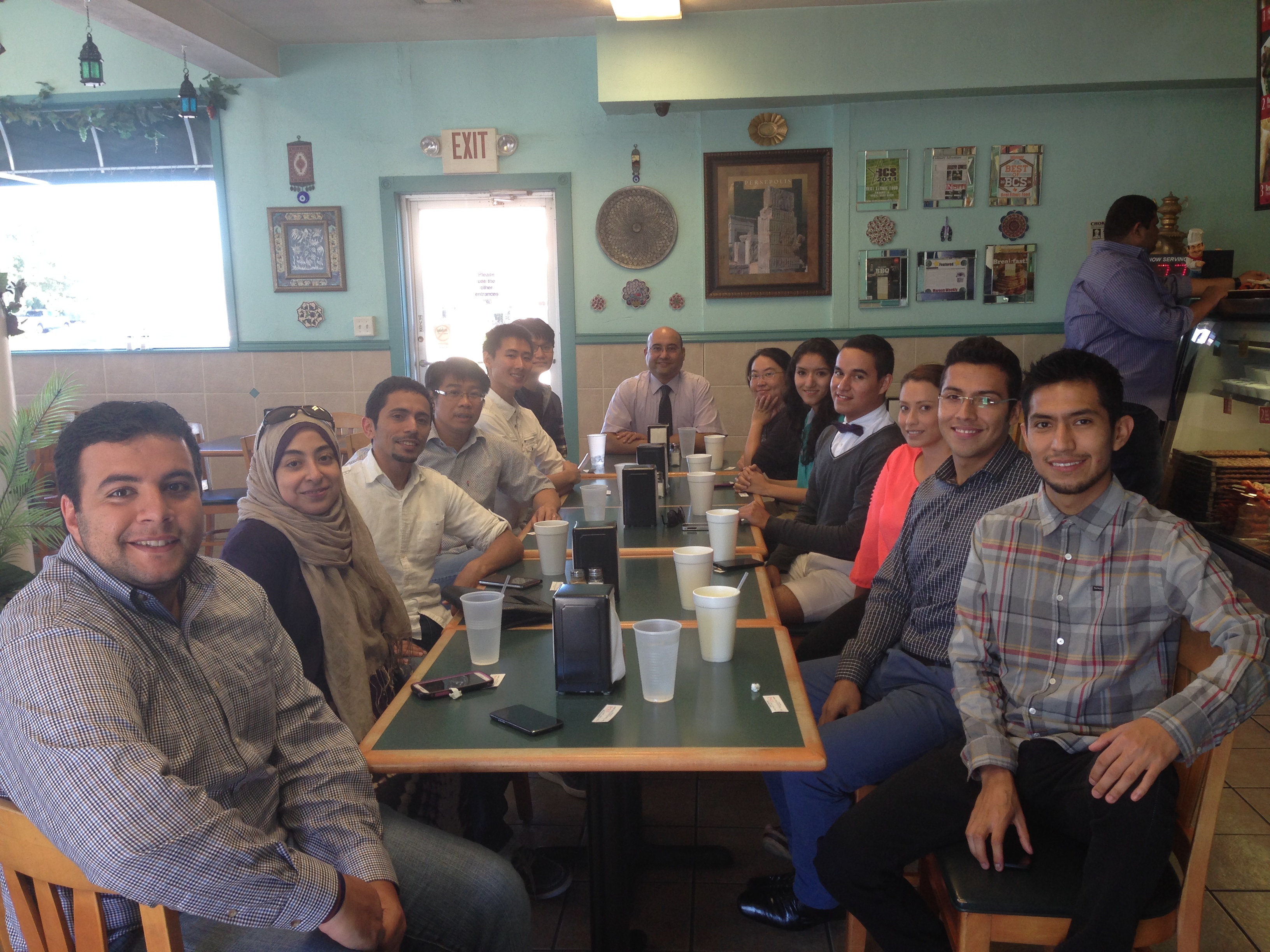 Graduation party — Oct 2014