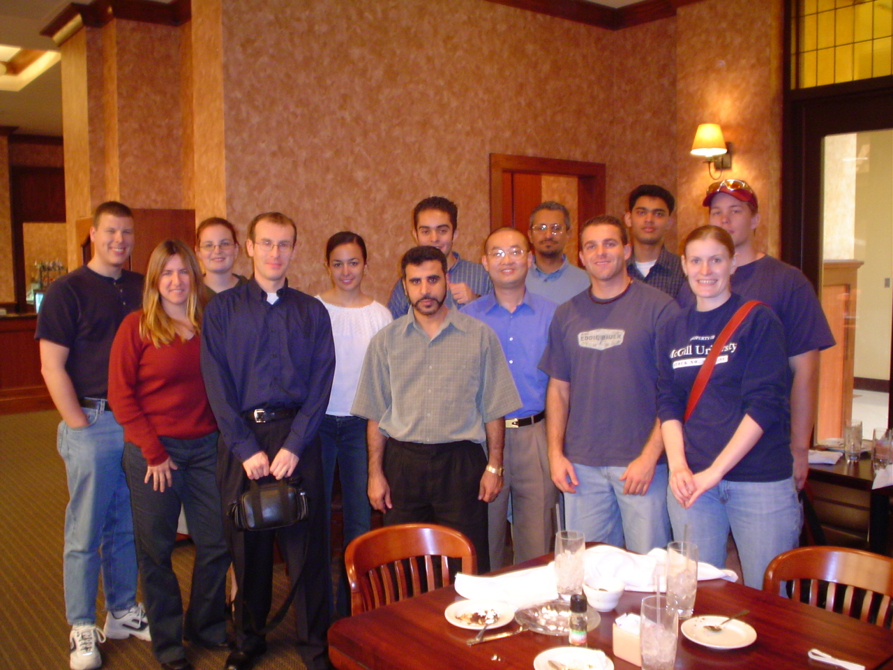 Farewell luncheon — March 2004