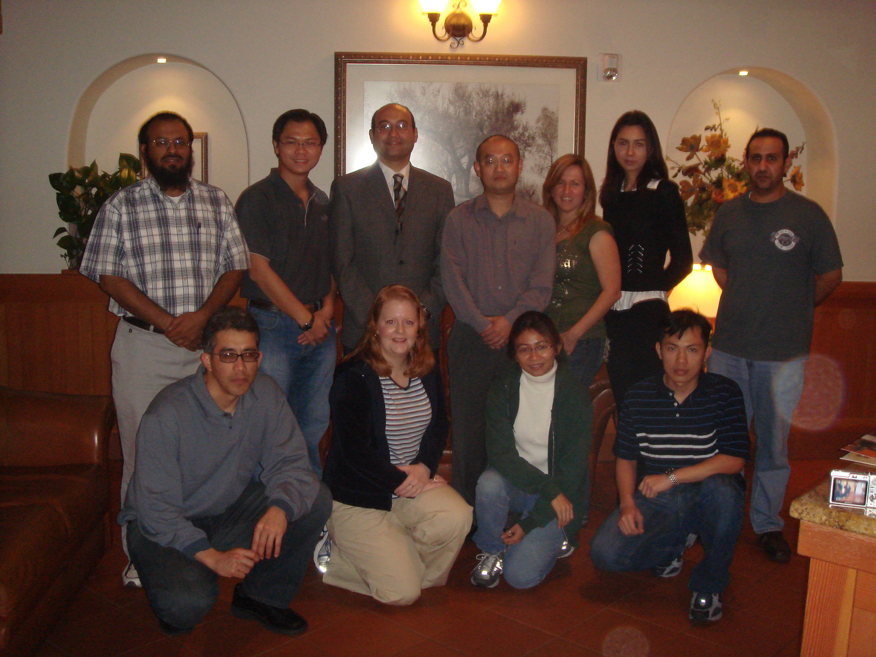 Group gathering — Xiaoyun Qin, Nov 2006